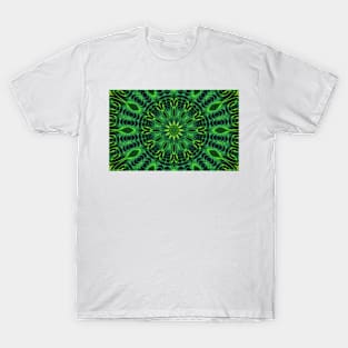 A Green Kaleidoscope T-Shirt